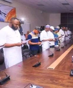 Hon. Ochada Fetes Hon. Mark Edibo on His Inauguration as Omala LG Chairman