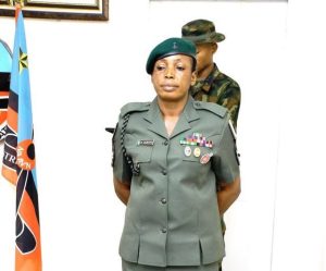 Nigerian Army Decorates Hajara Egbunu As First Female Infantry Corps Army Warrant Officer 