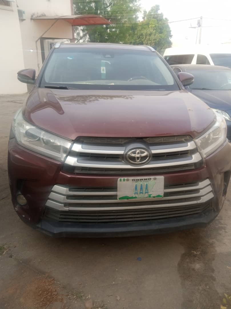 A car recovered from the suspects