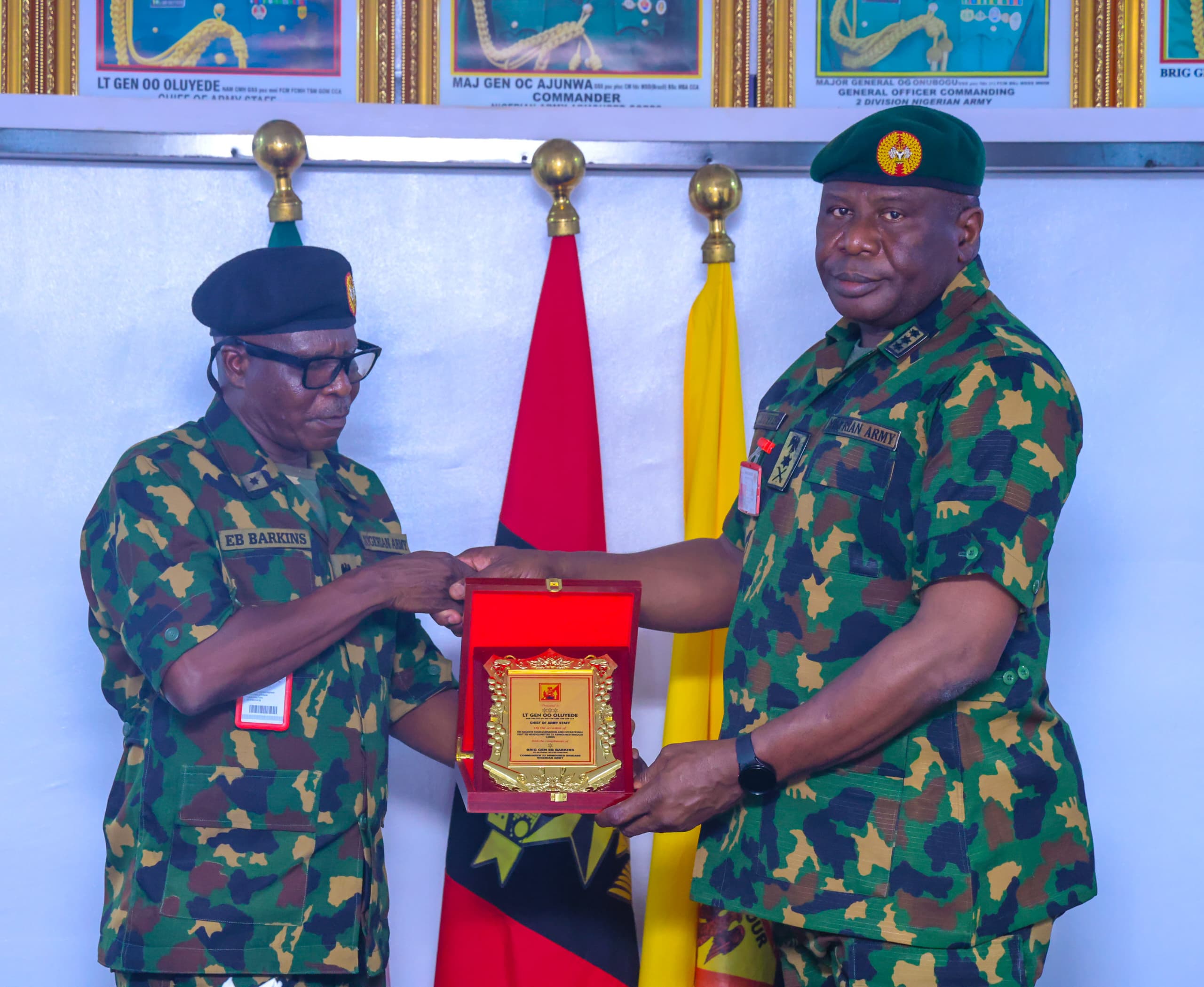 COAS Charges Troops to Make Sacrifices for Peaceful Nigeria