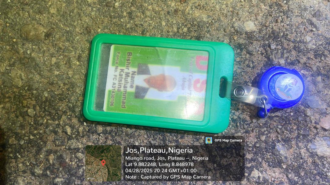 A fake ID card used by the criminals 